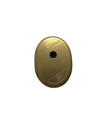 Mostrina Mottura con foro per codolo cilindro alluminio bronzato