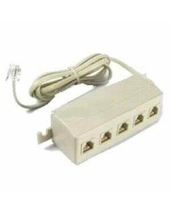 Multipresa 5 plug con cavo mt. 2