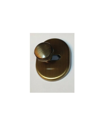 Mostrina e pomolo bronzato per limitatore di sicurezza - movimento laterale destra/sinistra