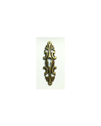 Bocchetta in zama per mobile Antica Firenze 84x26 mm