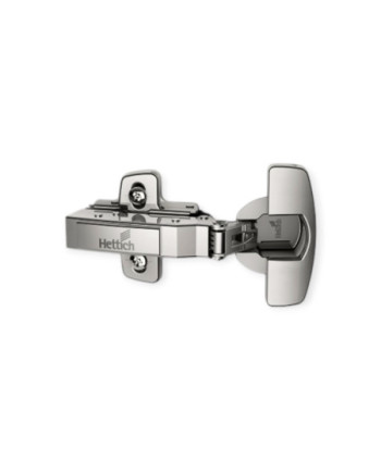 Cerniera  Hettich Sensys 95¡ foro d. 35 con ammortizzatore integrato - completa di basetta
