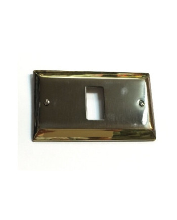 Coprinterruttore Mandelli serie Magic art. Vela - light black