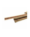 Intarsio "Bois de rose" in legno h. 7 mm. - spessore mm. 2 - asta mt. 1
