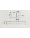 Cerniera per ribalta d. 35 mm alta qualità