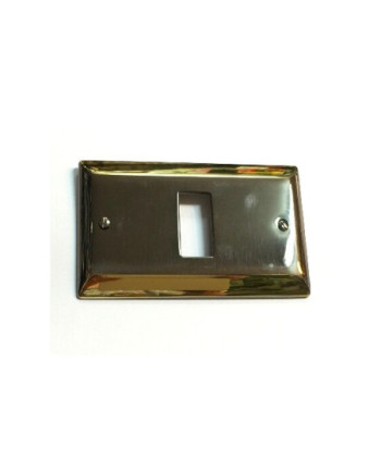 Coprinterruttore serie Magic - Mandelli art. Vela - Gold black